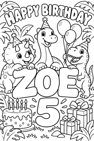 Zoe turns 5