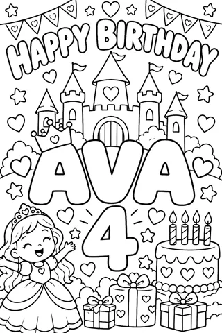 Ava turns 4