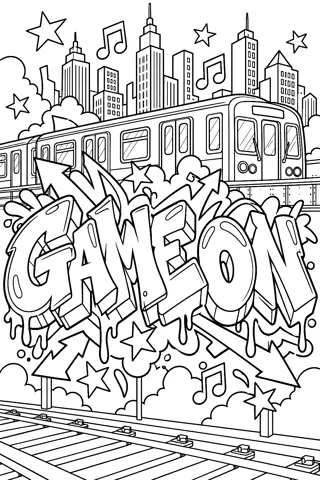 GAME ON · subway