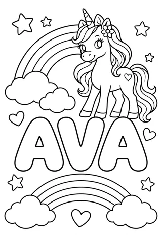 Ava · unicorns